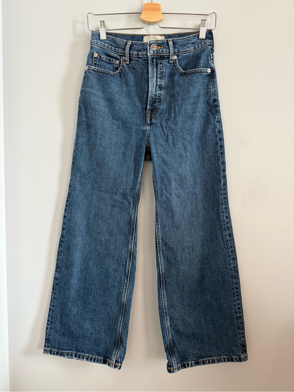 Everlane The Way High Sailor Jean size 26 crop